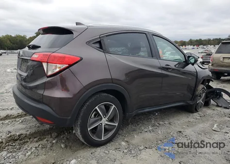 2022 Honda Hr-V Ex z USA, uszkodzony, nr VIN 3CZRU5H53NM727088